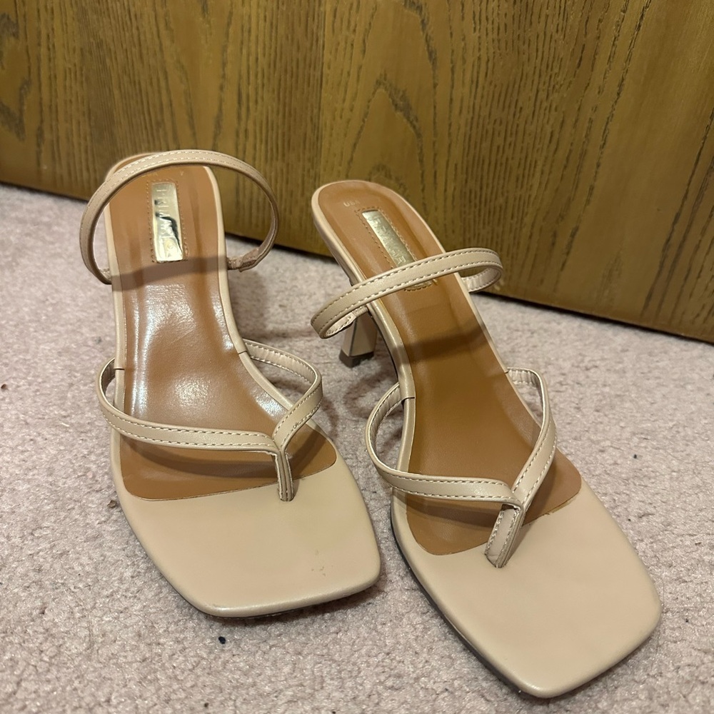 Primark Tan Strappy Heels